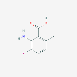 molecular formula C8H8FNO2 B1517622 2-氨基-3-氟-6-甲基苯甲酸 CAS No. 1039981-89-9