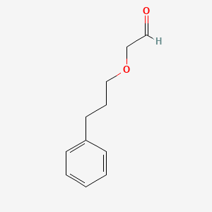 (3-Phenylpropoxy)acetaldehyde