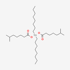 Bis(isooctanoyloxy)dioctylstannane