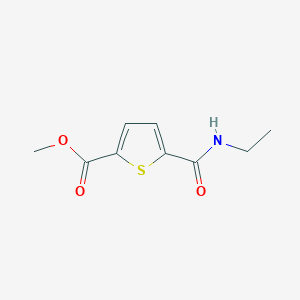 Methyl 5-(ethylcarbamoyl)thiophene-2-carboxylate