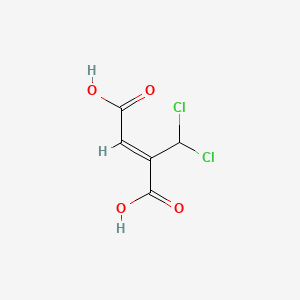 3-(Dichloromethyl) butenedioic acid