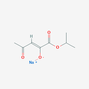 Isopropyl 2,4-dioxovalerate, monosodium salt