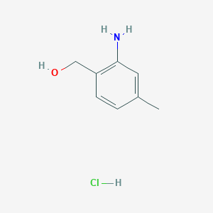 (2-Amino-4-methylphenyl)methanol hydrochloride