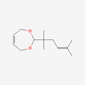 1,3-Dioxepin, 4,7-dihydro-2-(1,1,4-trimethyl-3-penten-1-yl)-