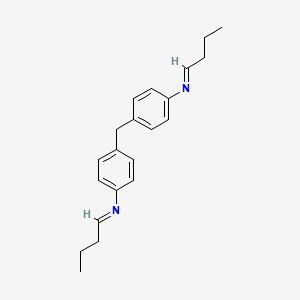 Benzenamine, 4,4'-methylenebis(N-butylidene-