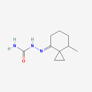 8-Methylspiro(2.5)octan-4-one semicarbazone