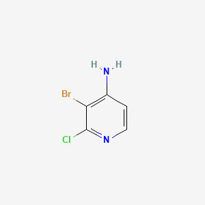 molecular formula C5H4BrClN2 B1517656 3-溴-2-氯吡啶-4-胺 CAS No. 215364-85-5