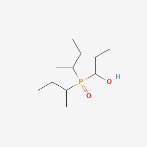 1-Propanol, 1-(bis(1-methylpropyl)phosphinyl)-