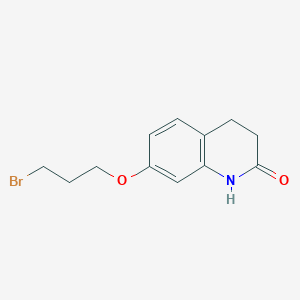 B1517663 7-(3-bromopropoxy)-3,4-dihydroquinolin-2(1H)-one CAS No. 82657-32-7