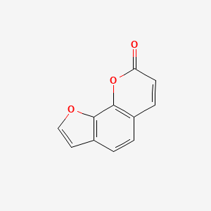 8H-Furo(3,2-h)(1)benzopyran-8-one