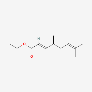 Ethyl 3,4,7-trimethyl-2,6-octadienoate