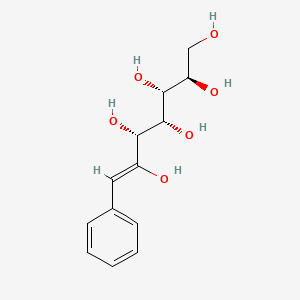 molecular formula C13H18O6 B15176672 Benzylidene-D-glucitol CAS No. 34590-02-8