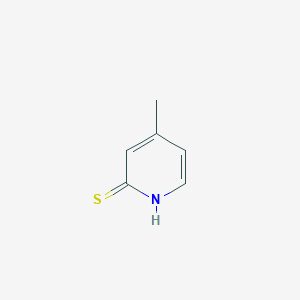 molecular formula C6H7NS B151767 2-巯基-4-甲基吡啶 CAS No. 18368-65-5