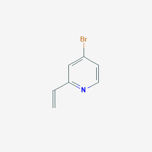 molecular formula C7H6BrN B1517671 4-Bromo-2-vinylpyridine CAS No. 502509-20-8