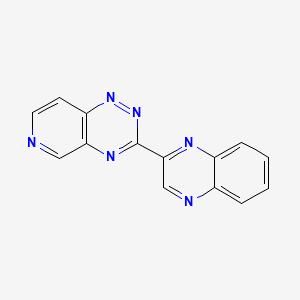 3-Quinoxalin-2-yl-pyrido(3,4-e)(1,2,4)triazine