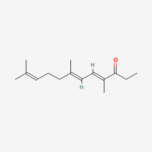 4,6,10-Dodecatrien-3-one, 4,7,11-trimethyl-