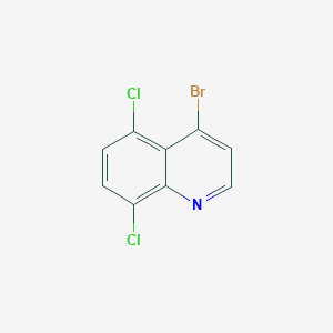 molecular formula C9H4BrCl2N B1517704 4-Bromo-5,8-dichloroquinoline CAS No. 1070879-38-7