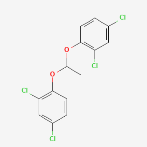 Benzene, 1,1'-(ethylidenebis(oxy))bis(2,4-dichloro-