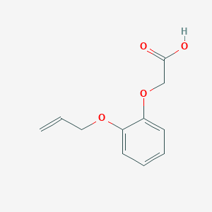 molecular formula C11H12O4 B1517705 Acetic acid, [2-(2-propenyloxy)phenoxy]- CAS No. 53564-65-1