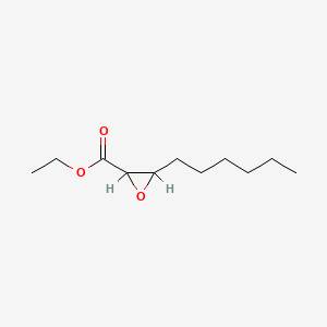 Ethyl 3-hexyloxirane-2-carboxylate