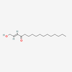 1-Hydroxy-2-hexadecen-4-one