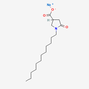 Sodium 1-dodecyl-5-oxopyrrolidine-3-carboxylate