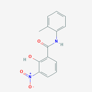 2-Hydroxy-2'-methyl-3-nitrobenzanilide