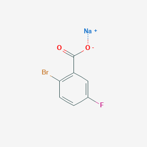 sodium;2-bromo-5-fluorobenzoate