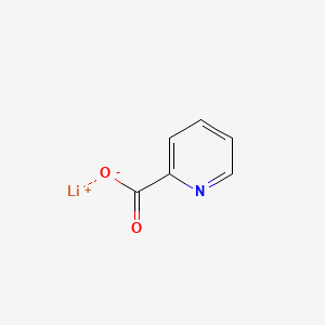 molecular formula C6H4LiNO2 B15177177 Lithium pyridine-2-carboxylate CAS No. 59908-45-1