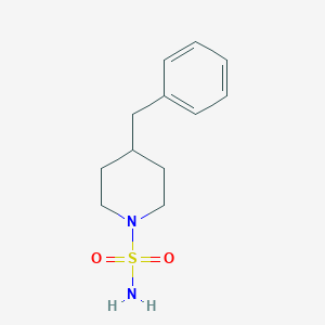molecular formula C12H18N2O2S B1517726 4-苄基哌啶-1-磺酰胺 CAS No. 16168-15-3