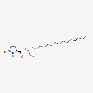 1-Ethylhexadecyl 5-oxo-L-prolinate