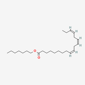 Heptyl (9Z,12Z,15Z)-9,12,15-octadecatrienoate