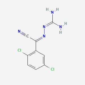 3-(Cyano(2,5-dichlorophenyl)methylene)carbazamidine