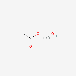 (Acetato-O)hydroxycalcium