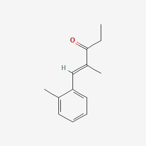 2-Methyl-1-o-tolylpent-1-en-3-one