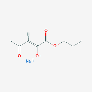 Propyl 2,4-dioxovalerate, monosodium salt