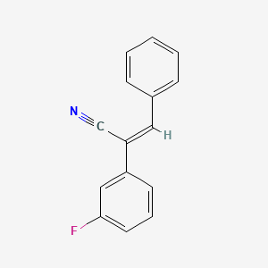 2-(3-Fluorophenyl)-3-phenylacrylonitrile