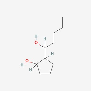 alpha-Butyl-2-hydroxycyclopentanemethanol