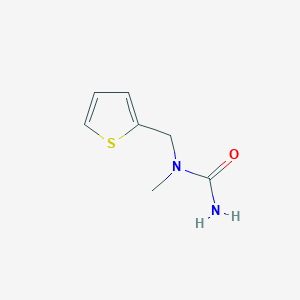 molecular formula C7H10N2OS B1517771 1-Methyl-1-(thiophen-2-ylmethyl)urea CAS No. 1153872-31-1