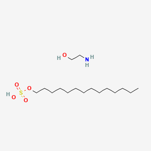 (2-Hydroxyethyl)ammonium tetradecyl sulphate