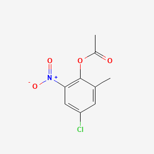 4-Chloro-6-nitro-o-cresyl acetate