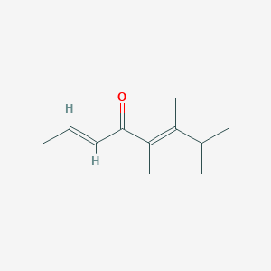 2,5-Octadien-4-one, 5,6,7-trimethyl-, (2E,5E)-