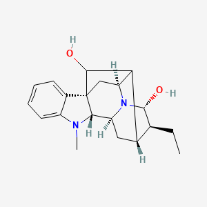 Ajmalan-17(S),21alpha-diol