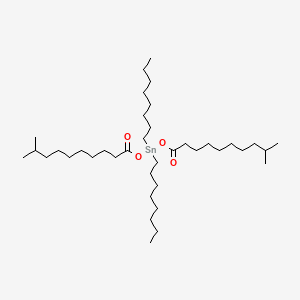 molecular formula C38H76O4Sn B15177903 Bis(isoundecanoyloxy)dioctylstannane CAS No. 93893-97-1