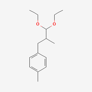 Benzene, 1-(3,3-diethoxy-2-methylpropyl)-4-methyl-