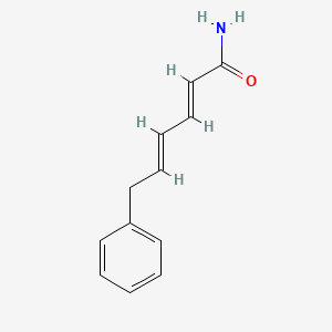 (E,E)-6-Phenyl-2,4-hexadienamide