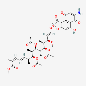 21,23-Diacetyl-2-(N-hydro)-15-methoxyrifamycin S