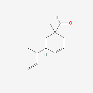 3-Cyclohexene-1-carboxaldehyde, 1-methyl-5-(1-methyl-2-propenyl)-