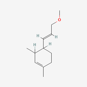 4-(3-Methoxyprop-1-en-1-yl)-1,3-dimethylcyclohexene