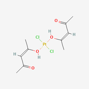 (Dichlorine)bis(pentane-2,4-dionato-O,O')platinum